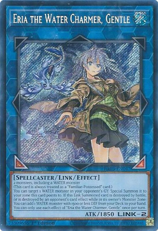 Eria the Water Charmer, Gentle (Secret Rare) - RA03-EN047 - Secret Rare - 1st Edition