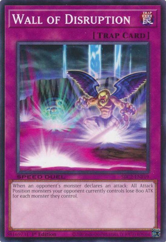 Wall of Disruption - SBC2-ENF19 - Common - 1st Edition