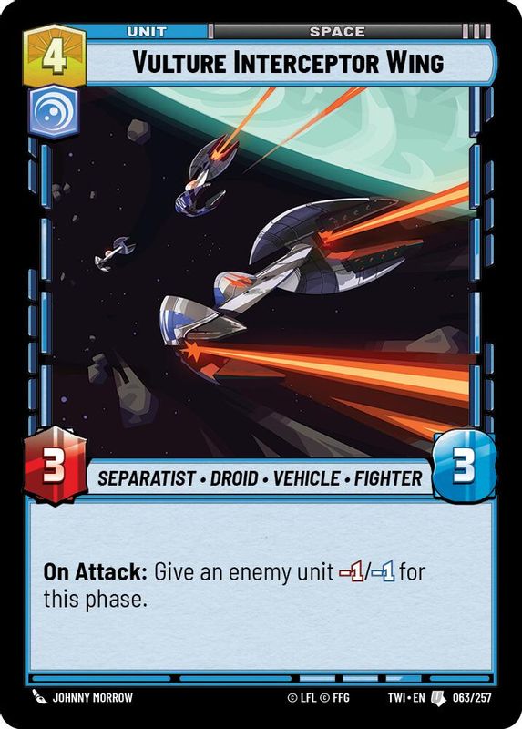 Vulture Interceptor Wing - 063/257 - Uncommon