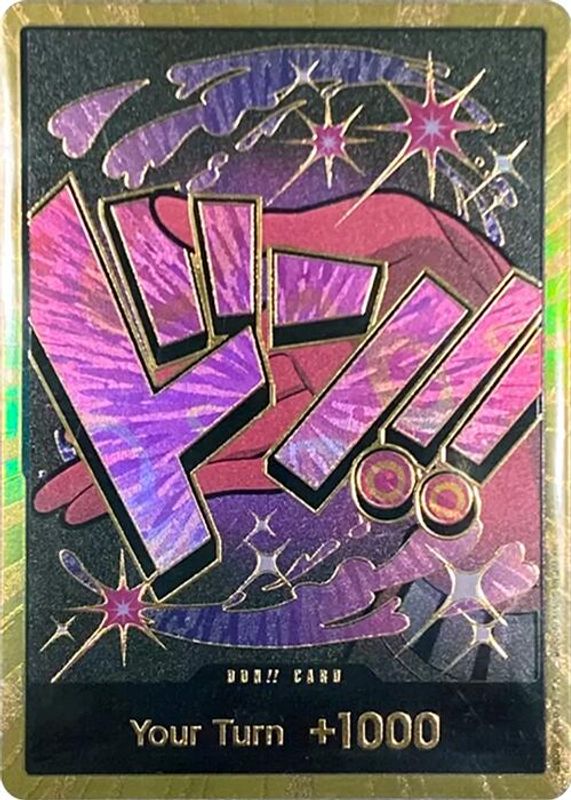 DON!! Card (Reiju) (Gold) - PRB01 - DON!!