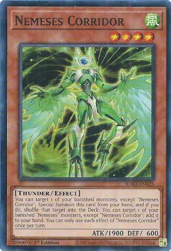 Nemeses Corridor - RA03-EN025 - Super Rare - 1st Edition