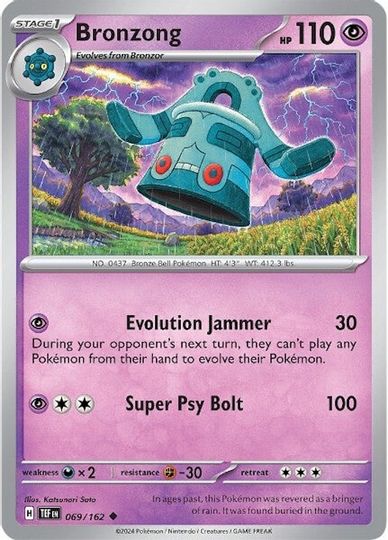 Bronzong - 069/162 - Uncommon