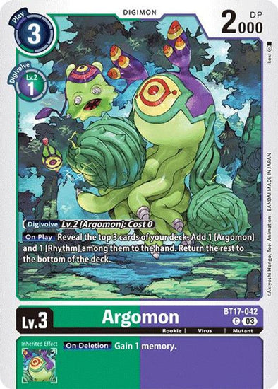 Argomon - BT17-042 - BT17-042 - Common