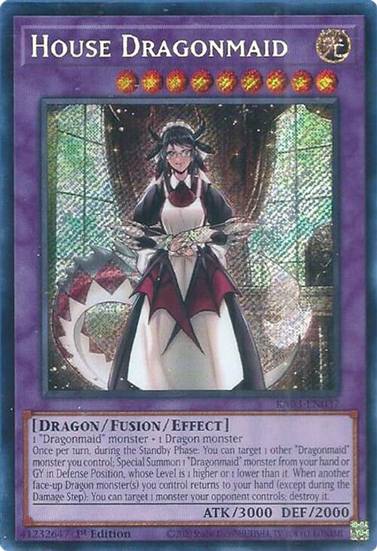 House Dragonmaid (Secret Rare) - RA03-EN037 - Secret Rare - 1st Edition