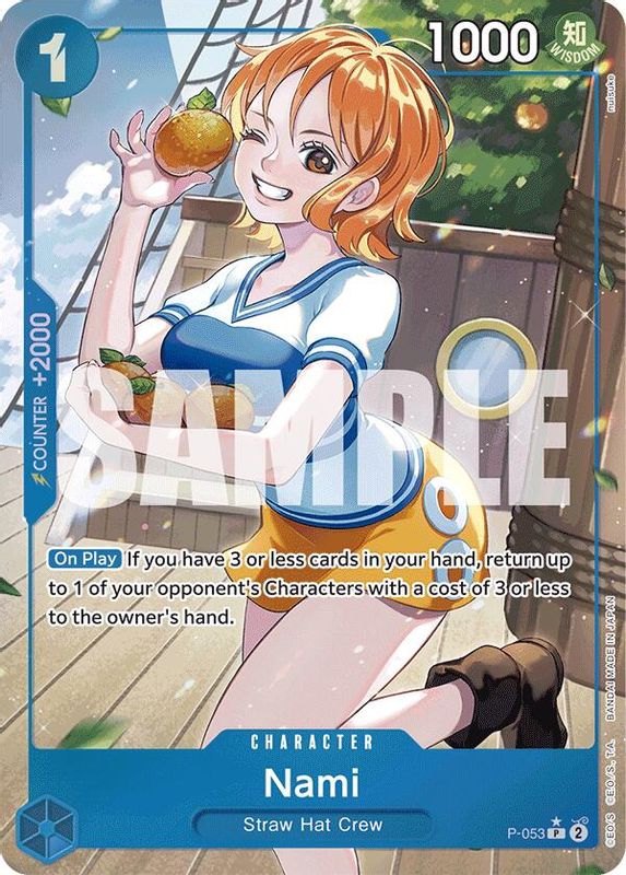 Nami (PRB01) (Full Art) - P-053 - Promo