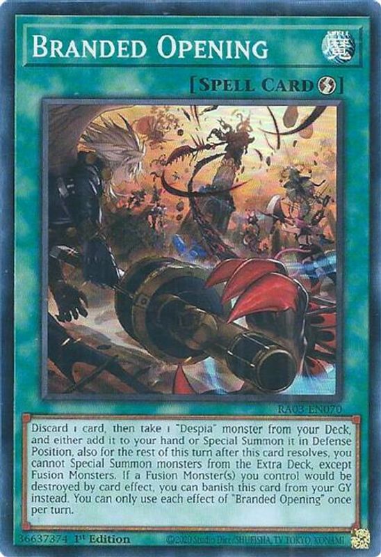 Branded Opening - RA03-EN070 - Super Rare - 1st Edition