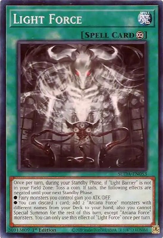 Light Force - SUDA-EN053 - Common - 1st Edition