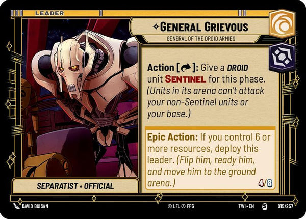 General Grievous - General of the Droid Armies - 015/257 - Special