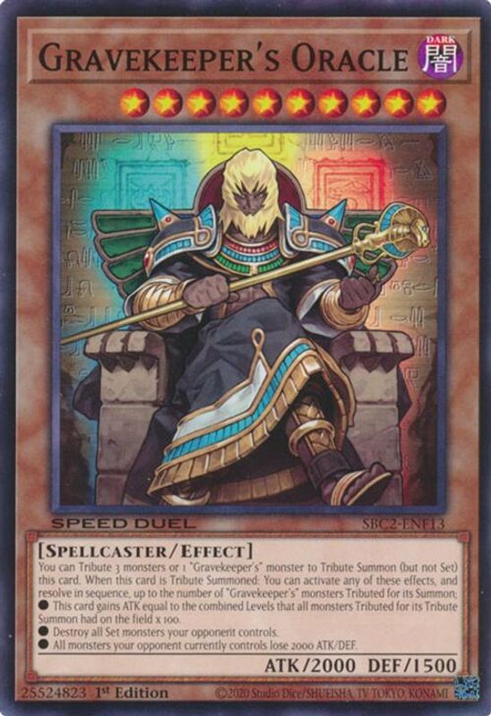 Gravekeeper's Oracle - SBC2-ENF13 - Common - 1st Edition