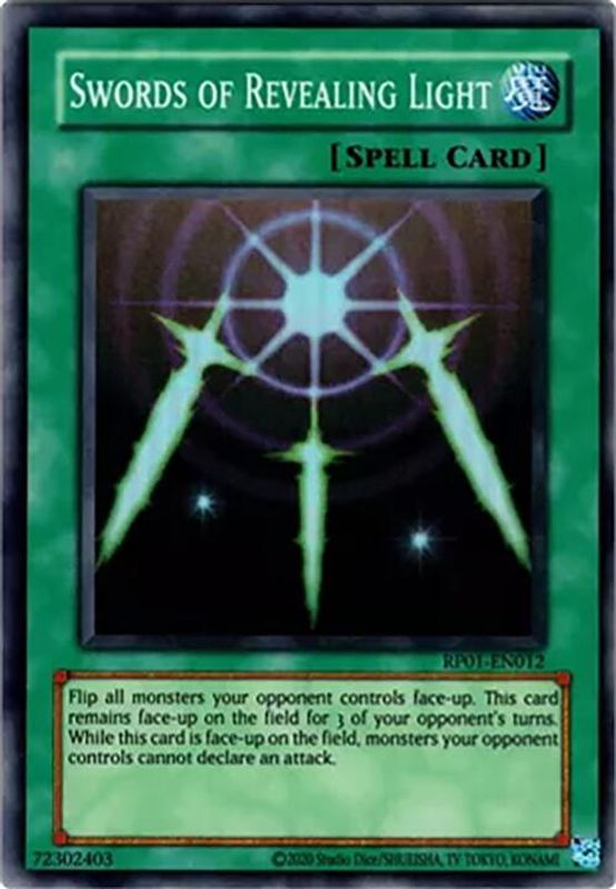 Swords of Revealing Light (2020 Date Reprint) - RP01-EN012 - Super Rare