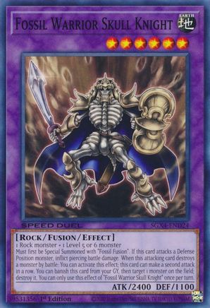 Fossil Warrior Skull Knight - SGX4-END24 - Common  - 1st Edition