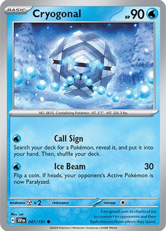 Cryogonal - 047/191 - Common