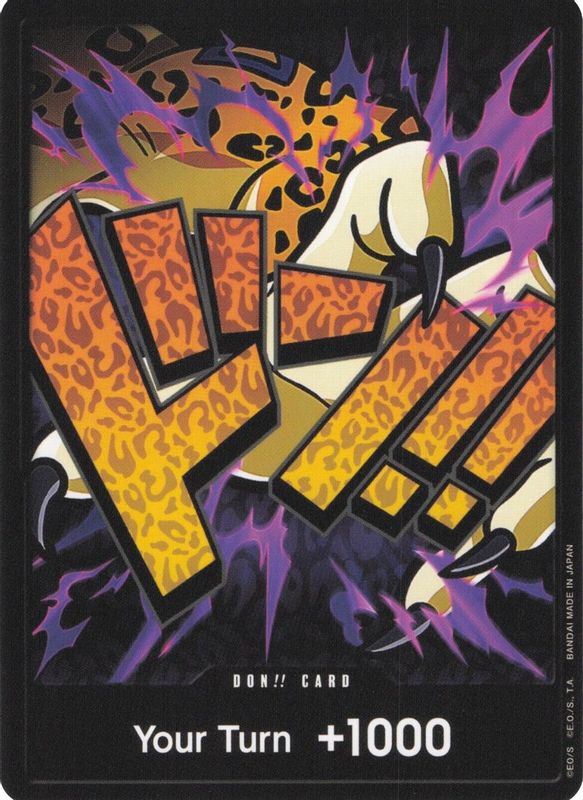 DON!! Card (Non-Foil) (Rob Lucci) - PRB01 - DON!!