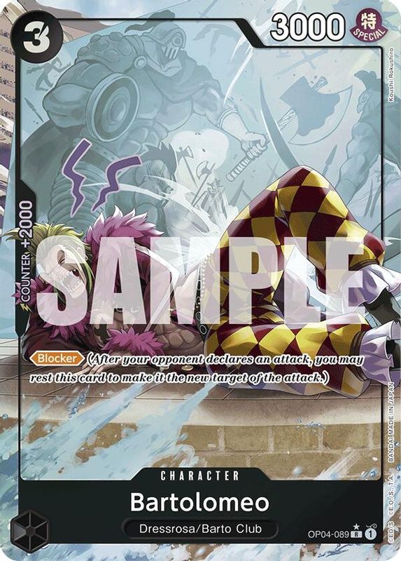Bartolomeo (PRB01) (Full Art) - OP04-089 - Rare