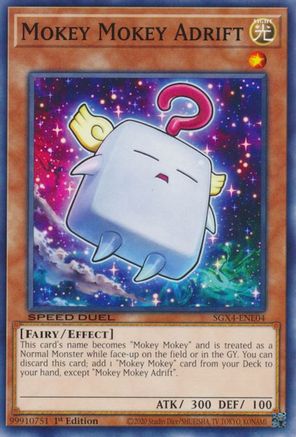 Mokey Mokey Adrift - SGX4-ENE04 - Common  - 1st Edition