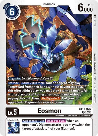 Eosmon - BT17-075 - BT17-075 - Uncommon