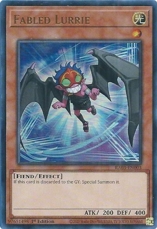 Fabled Lurrie (UR) - RA03-EN003 - Ultra Rare - 1st Edition
