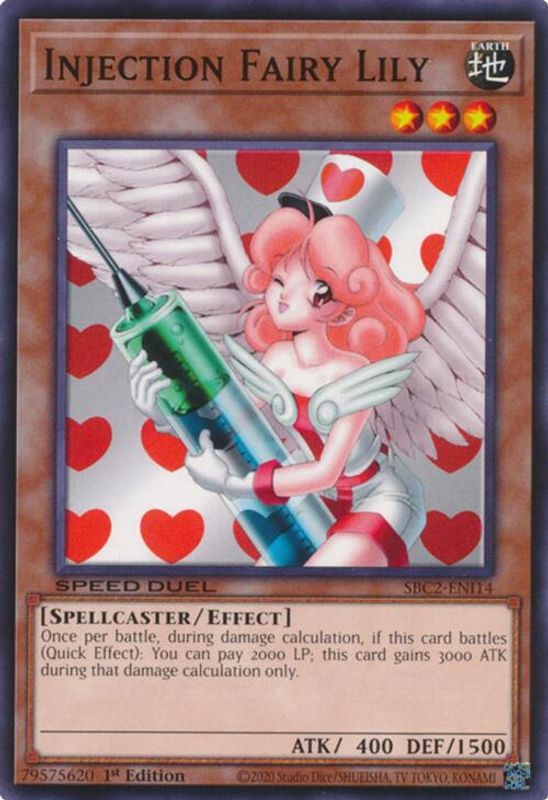 Injection Fairy Lily - SBC2-ENI14 - Common - 1st Edition
