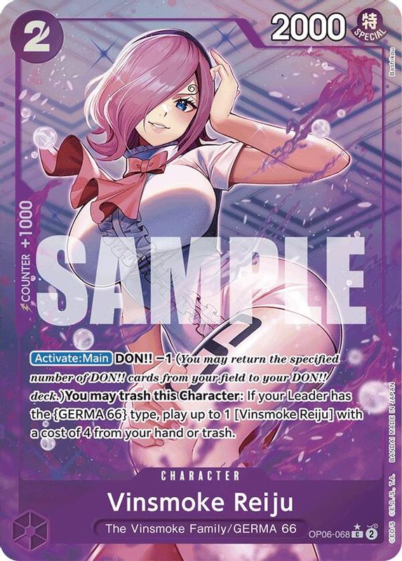 Vinsmoke Reiju (PRB01) (Full Art) - OP06-068 - Common