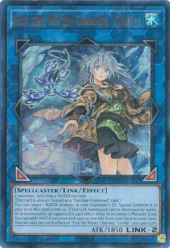 Eria the Water Charmer, Gentle (UR) - RA03-EN047 - Ultra Rare - 1st Edition