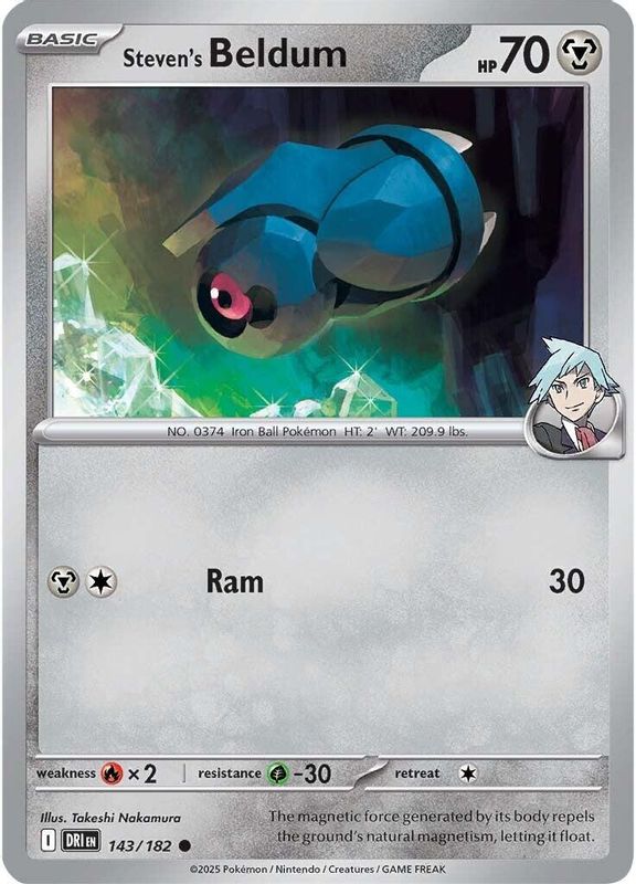 Steven's Beldum - 143/182 - Common