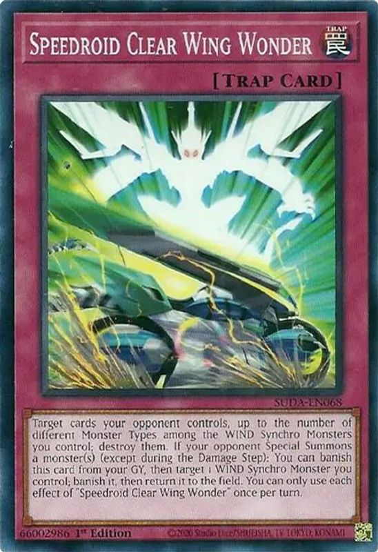 Speedroid Clear Wing Wonder - SUDA-EN068 - Common - 1st Edition