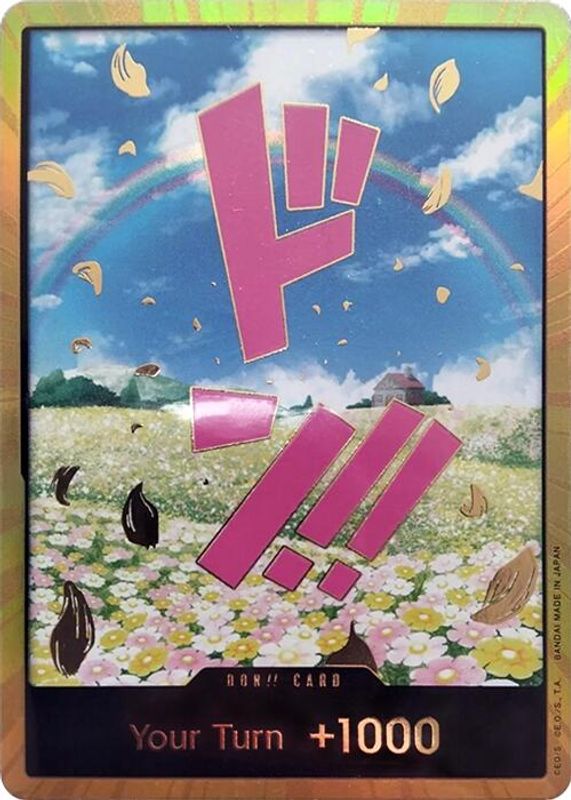 DON!! Card (Rebecca) (Gold) - PRB01 - DON!!