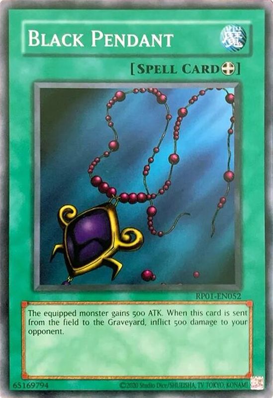 Black Pendant (2020 Date Reprint) - RP01-EN052 - Common