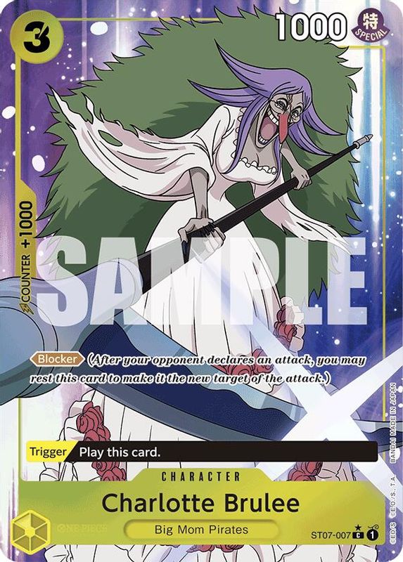 Charlotte Brulee (PRB01) (Full Art) - ST07-007 - Common