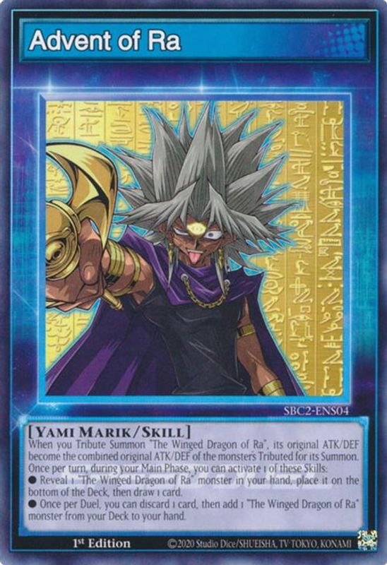 Advent of Ra - SBC2-ENS04 - Common - 1st Edition