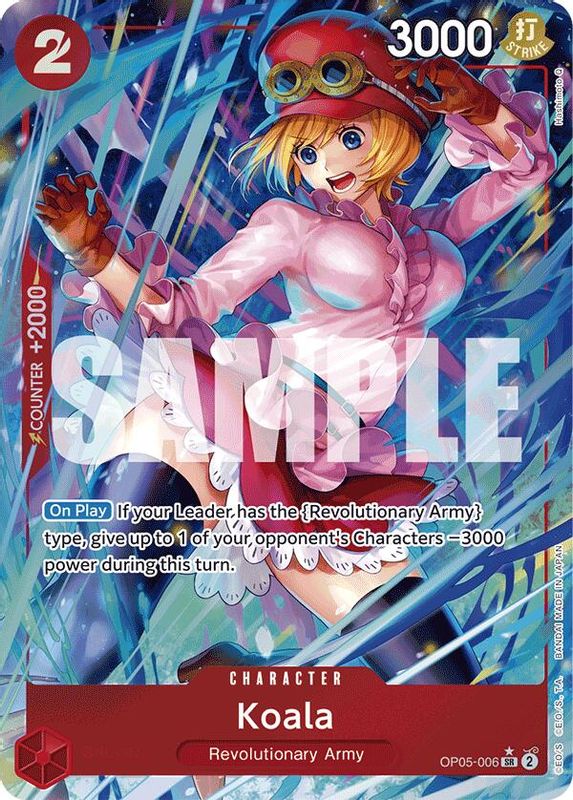 Koala (PRB01) (Alternate Art) - OP05-006 - Super Rare