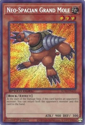 Neo-Spacian Grand Mole (Secret Rare) - SGX4-ENA10 - Secret Rare  - 1st Edition