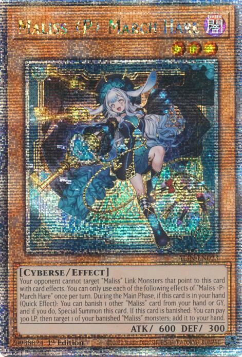 Maliss <P> March Hare - ALIN-EN023 - Quarter Century Secret Rare - 1st Edition