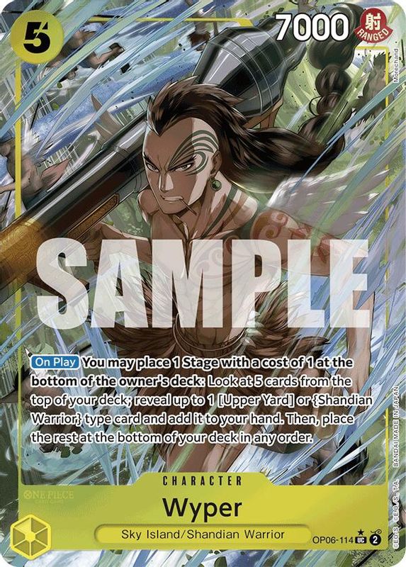 Wyper (PRB01) (Full Art) - OP06-114 - Uncommon