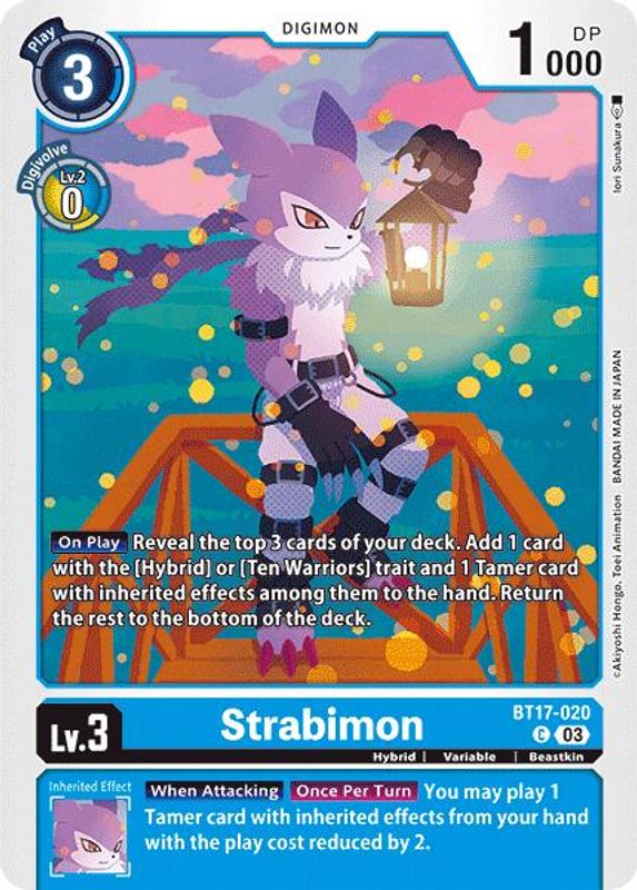 Strabimon - BT17-020 - Common