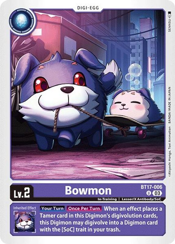 Bowmon - BT17-006 - Uncommon