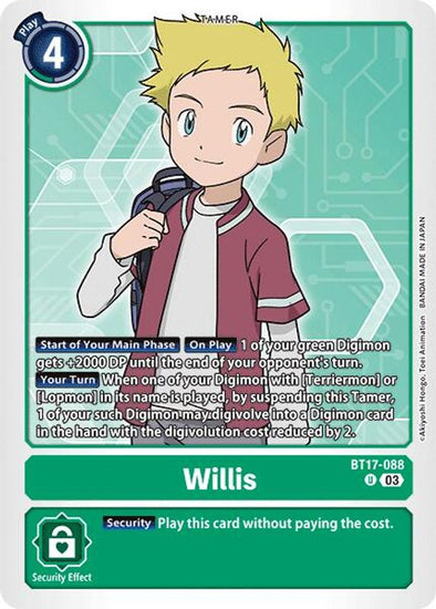 Willis - BT17-088 - Uncommon