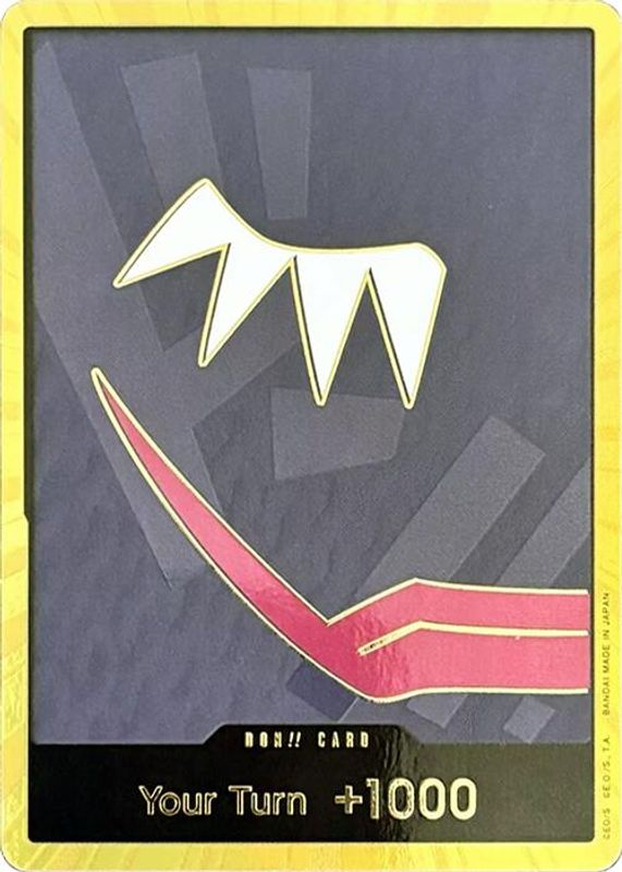 DON!! Card (Rosinante) (Gold) - PRB01 - DON!!