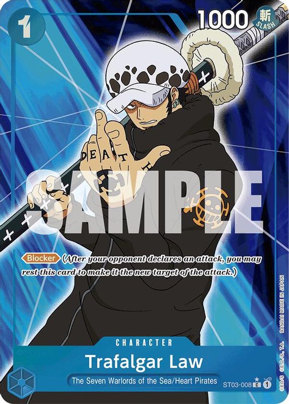 Trafalgar Law (PRB01) (Full Art) - ST03-008 - Common