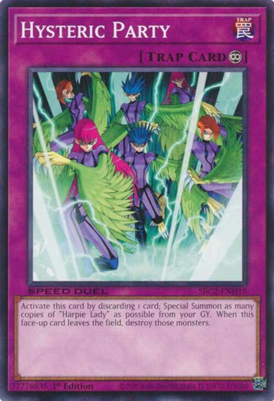 Hysteric Party - SBC2-ENH18 - Common - 1st Edition