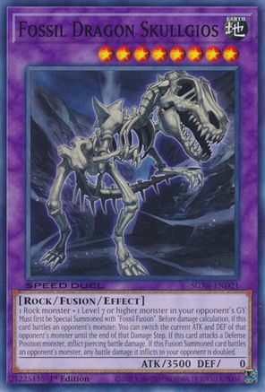 Fossil Dragon Skullgios - SGX4-END21 - Common  - 1st Edition