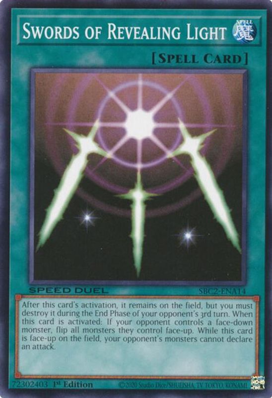 Swords of Revealing Light (SBC2-ENA14) - SBC2-ENA14 - Common - 1st Edition