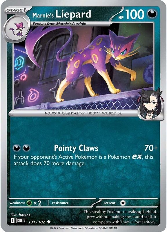 Marnie's Liepard - 131/182 - Uncommon