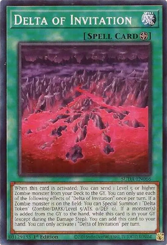 Delta of Invitation - SUDA-EN066 - Common - 1st Edition