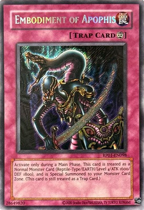 Embodiment of Apophis (2020 Date Reprint) - RP01-EN098 - Secret Rare