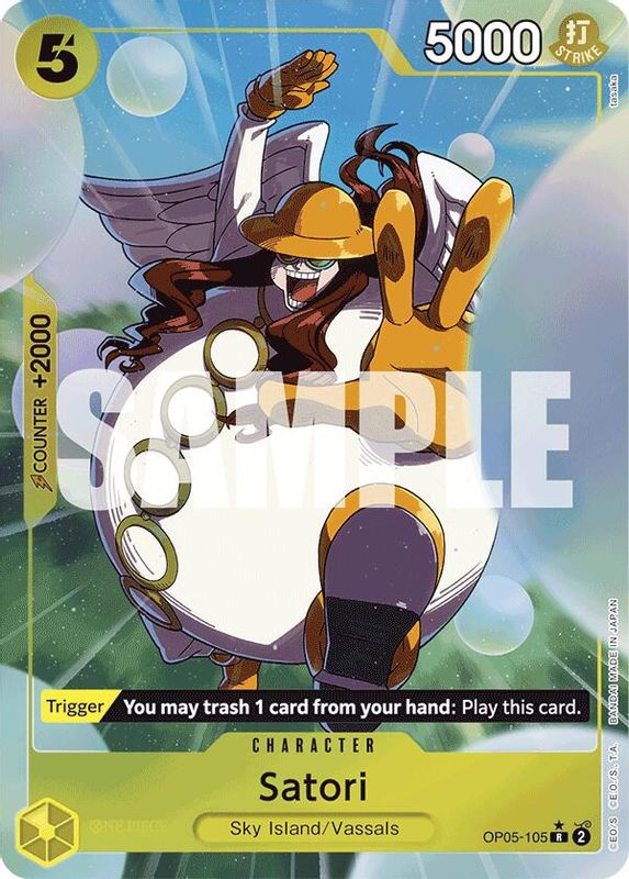Satori (PRB01) (Alternate Art) - OP05-105 - Rare