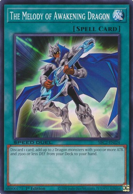 The Melody of Awakening Dragon - SBC2-ENI24 - Common - 1st Edition