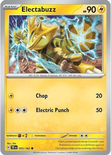 Electabuzz - 053/162 - Common