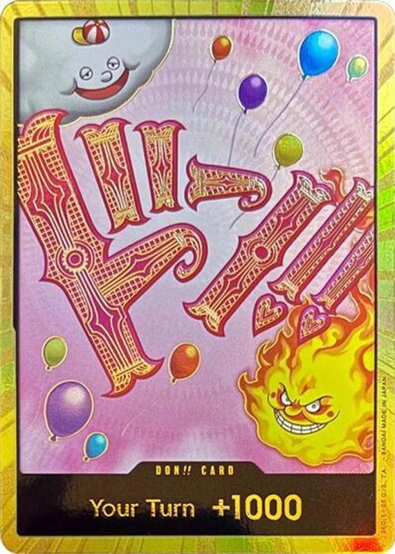 DON!! Card (Big Mom) (Gold) - PRB01 - DON!!