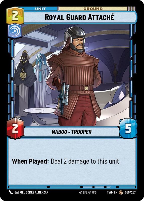 Royal Guard Attaché - 059/257 - Uncommon